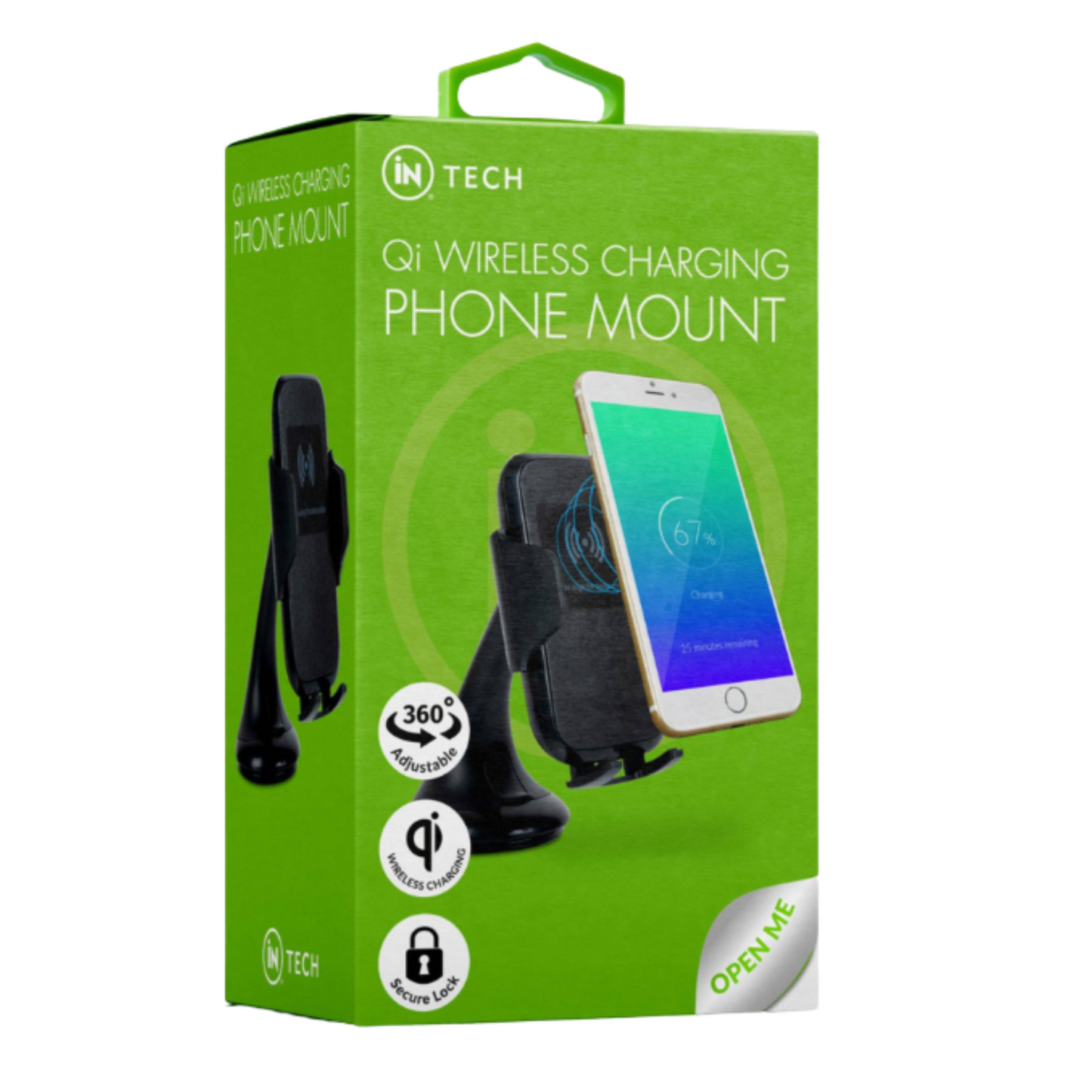 Qi Wireless Charging Phone Mount - DSL
