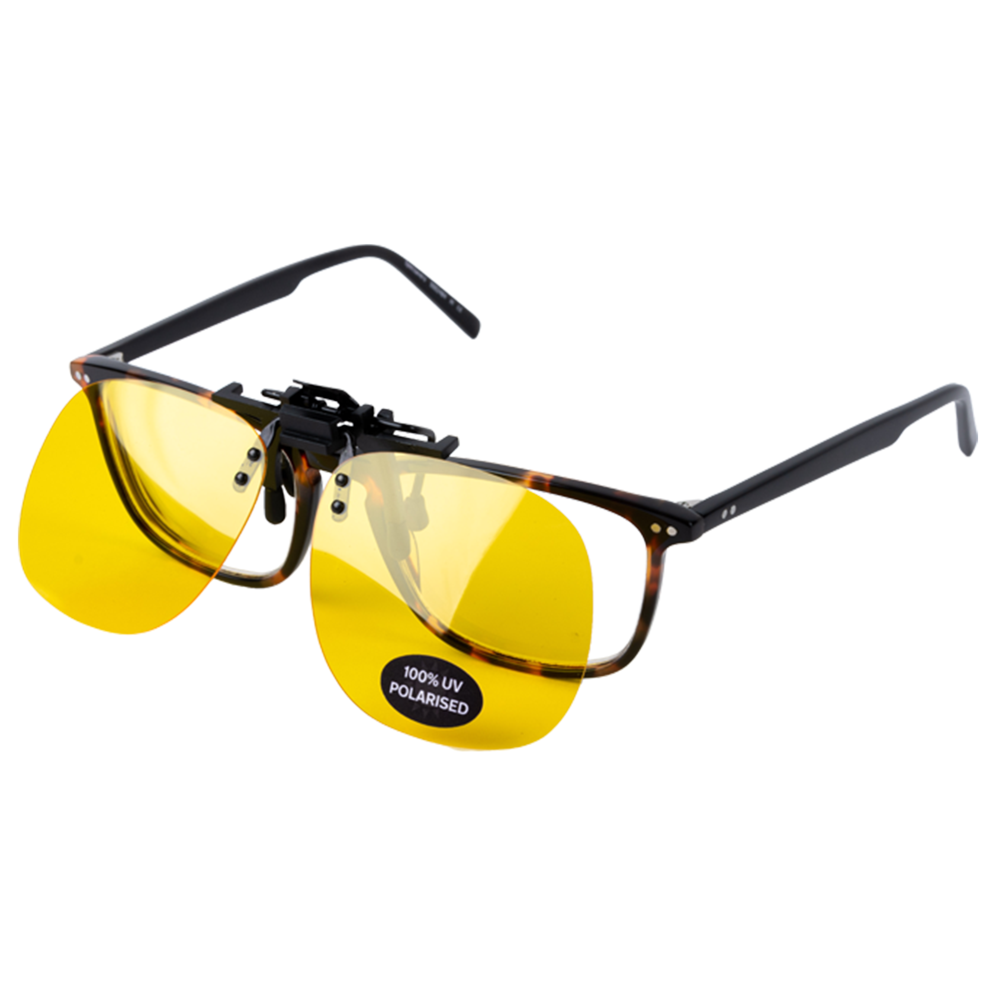 Anti glare night driving glasses best sale clip on