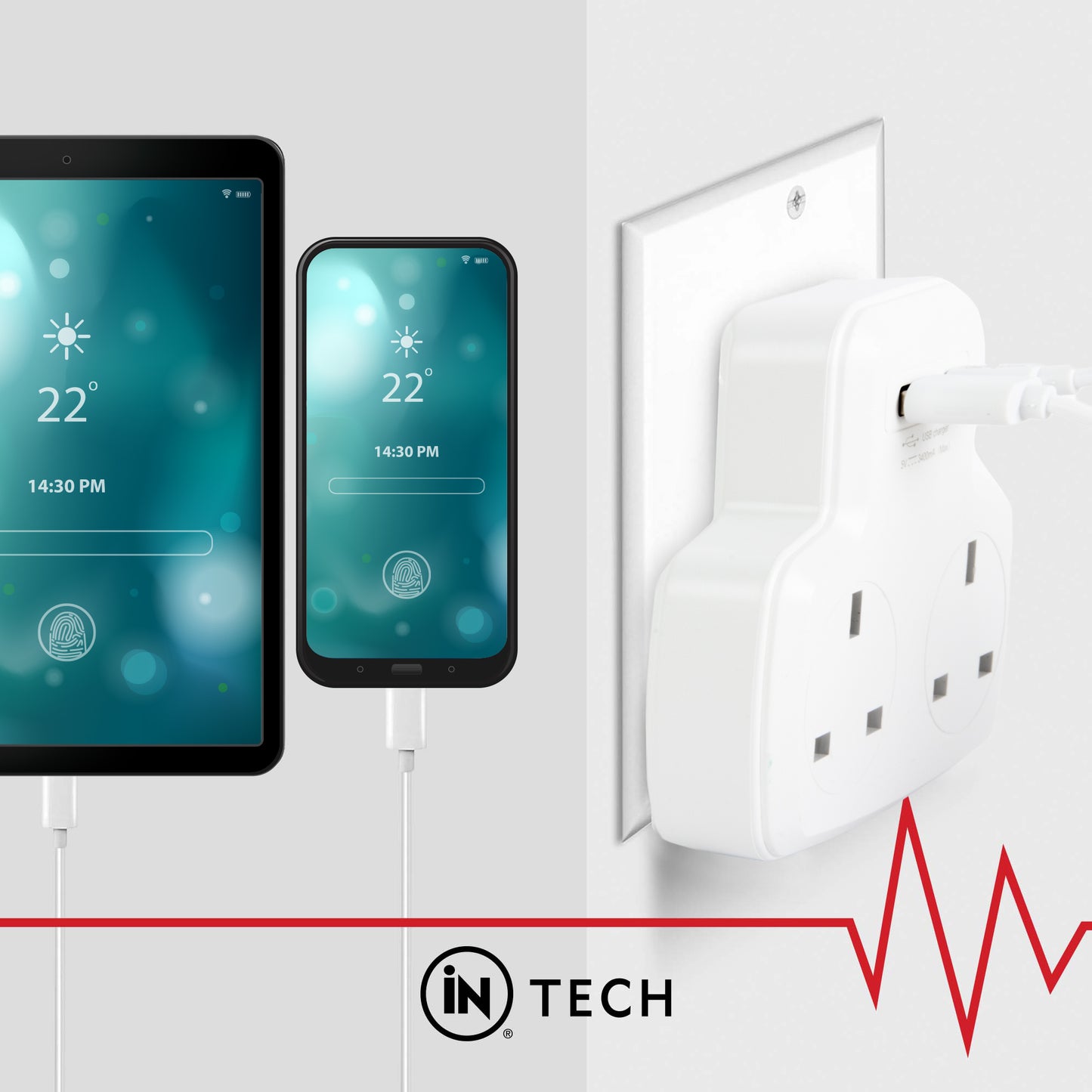 Double Plug Adaptor - DSL