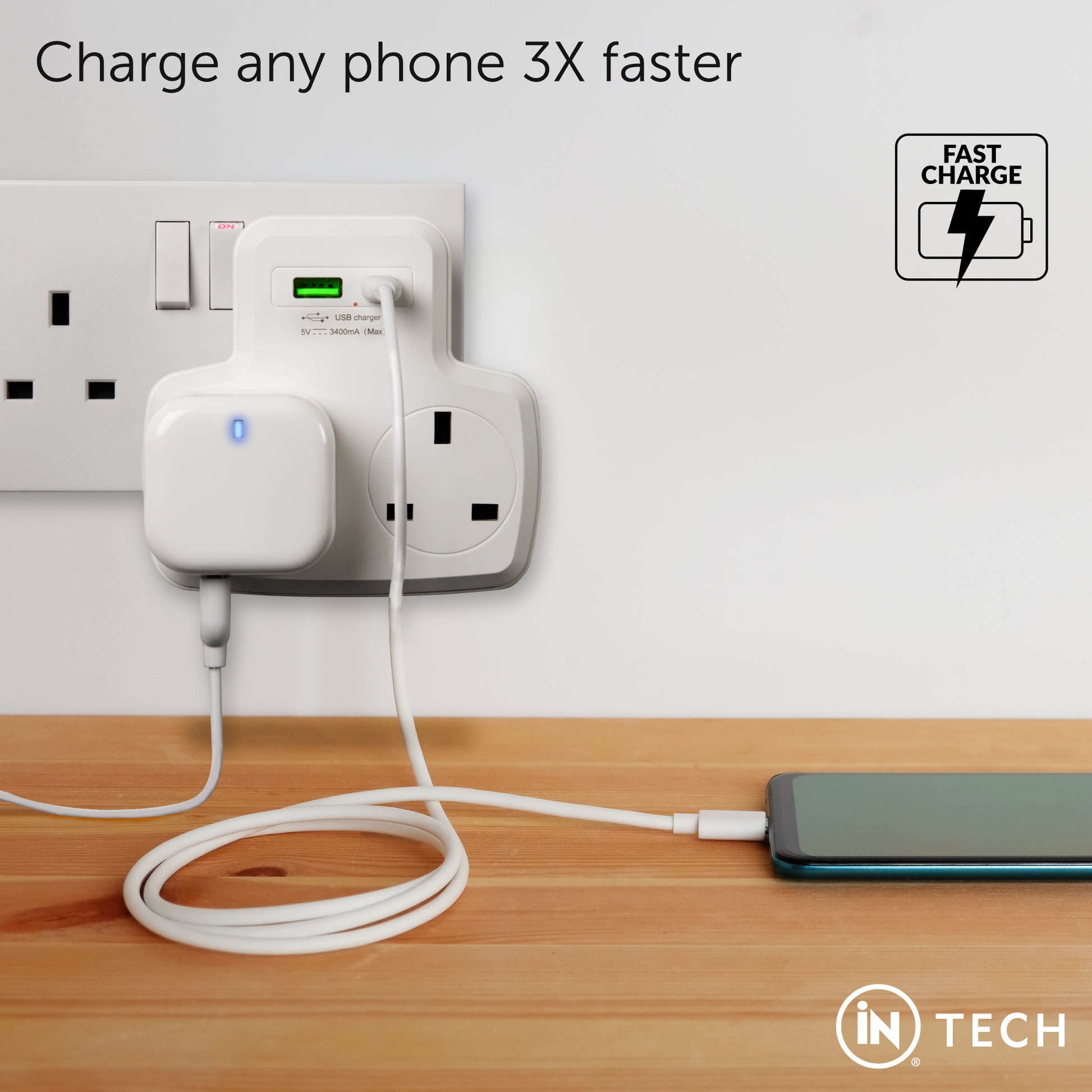 Double Plug Adaptor - DSL