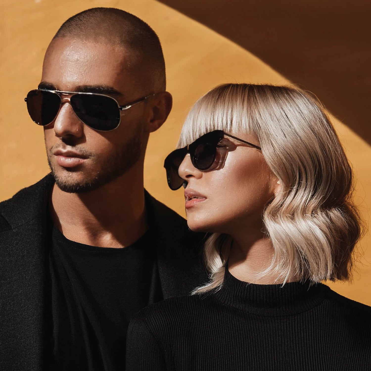 Sunglasses and reading glasses