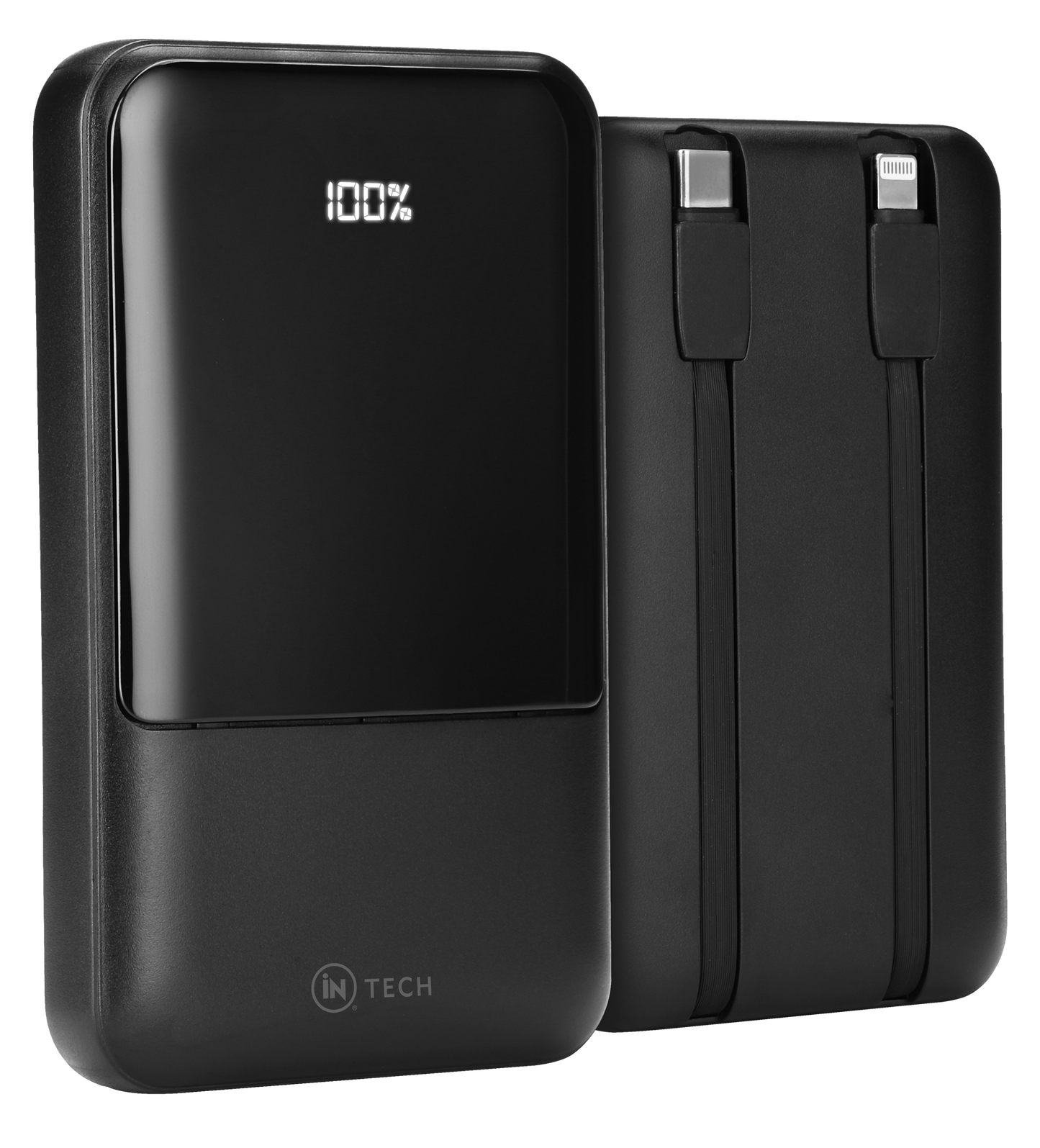 iN Tech 10,000 mAh Powerbank - Lightning & Type C