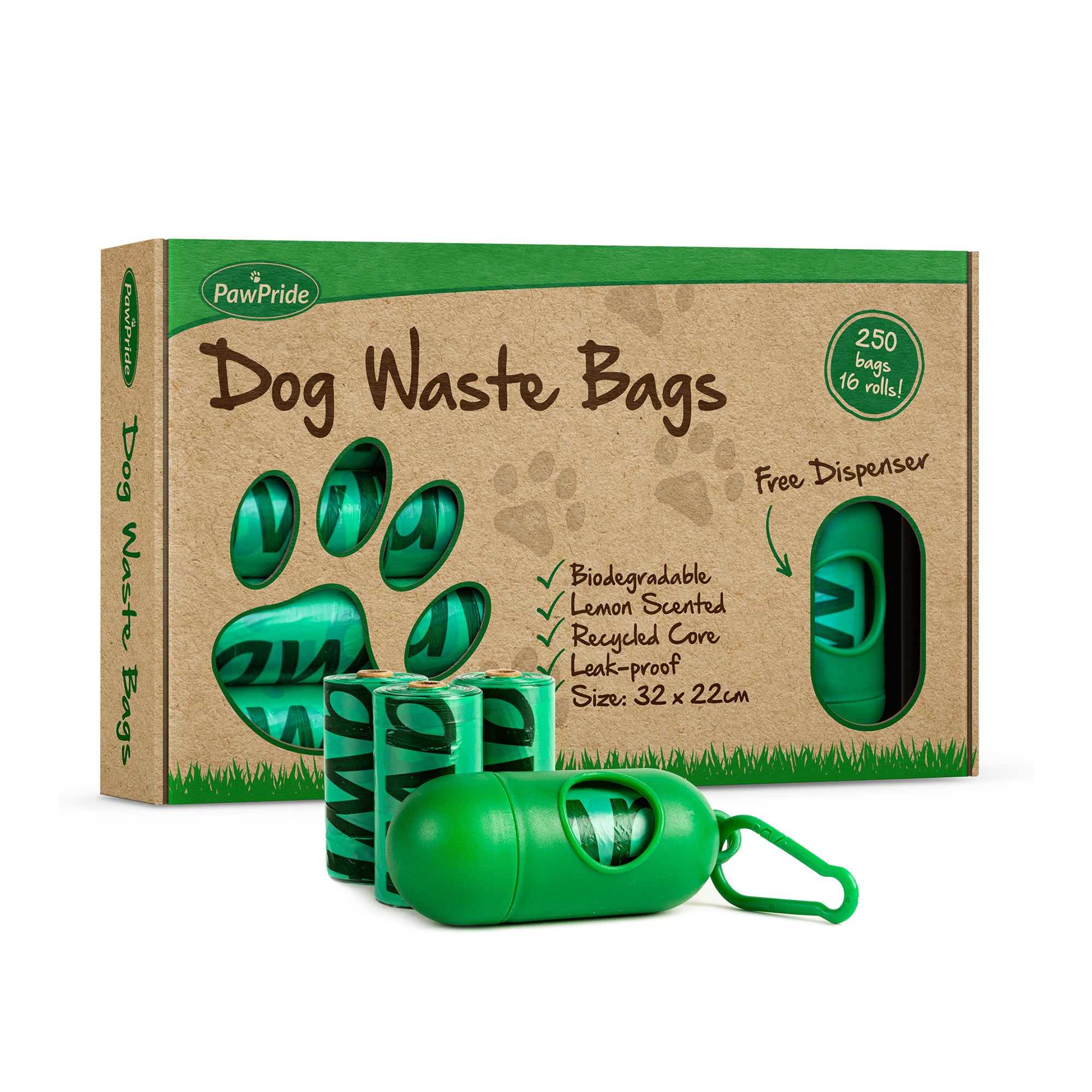 Dog Poo Bags (Lemon) - PawPride - DSL