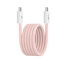 iN USB-C to USB-C Charger Cable 3.3ft – Magnetic, 60W Fast-Charging, Nylon Braided for iPhone 16 15 Pro Max Plus iPad Pro/Air MacBook Samsung S24 S23 S22 S21 Pixel 7 6 Switch PS5 - DSL