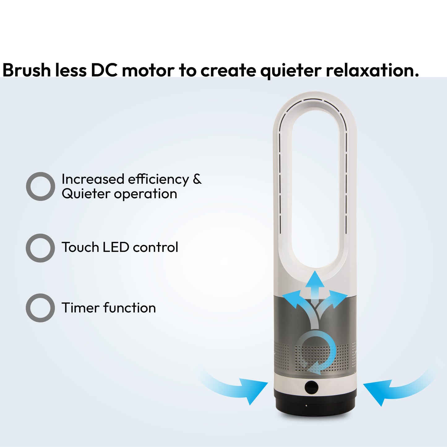 Bladeless Tower Fan - DSL