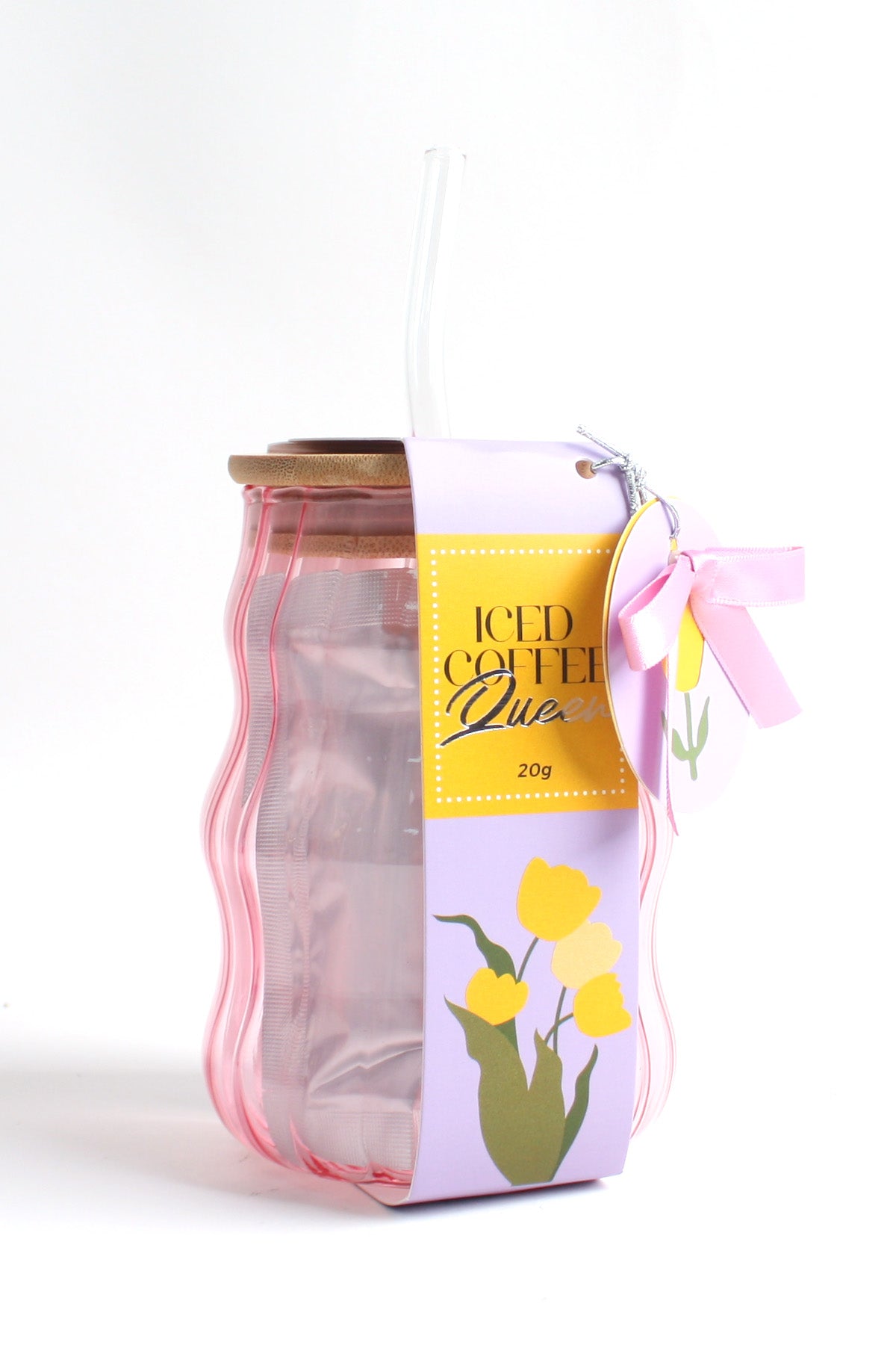 Wavy Iced Coffee Glass - DSL