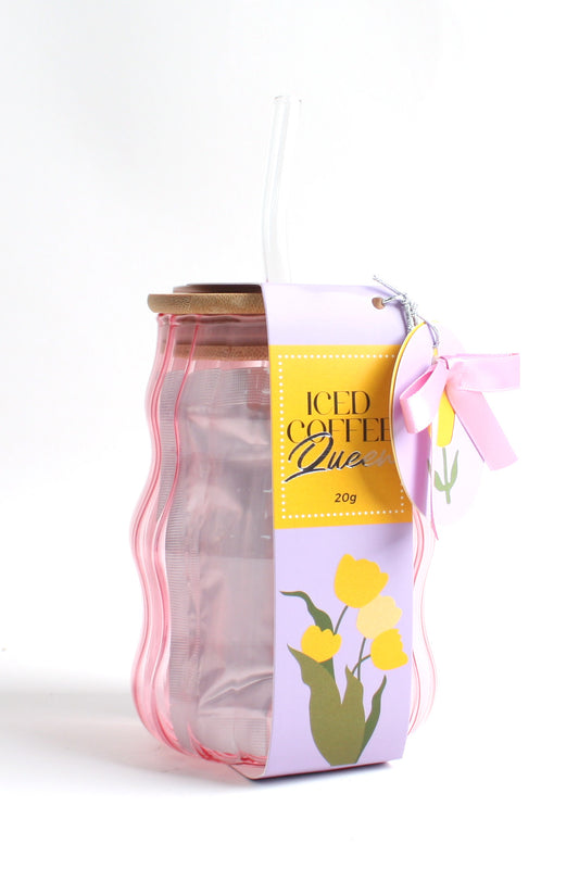 Wavy Iced Coffee Glass - DSL