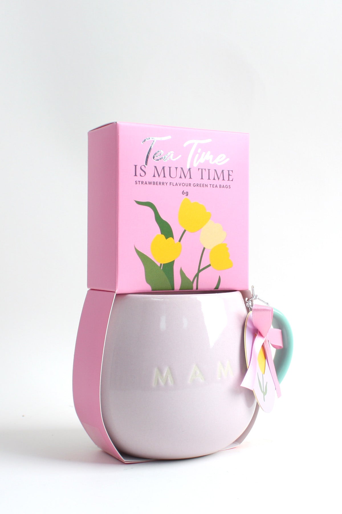 Mug with Strawberry Green Tea Bags – A Perfect Gift for Mum! - DSL