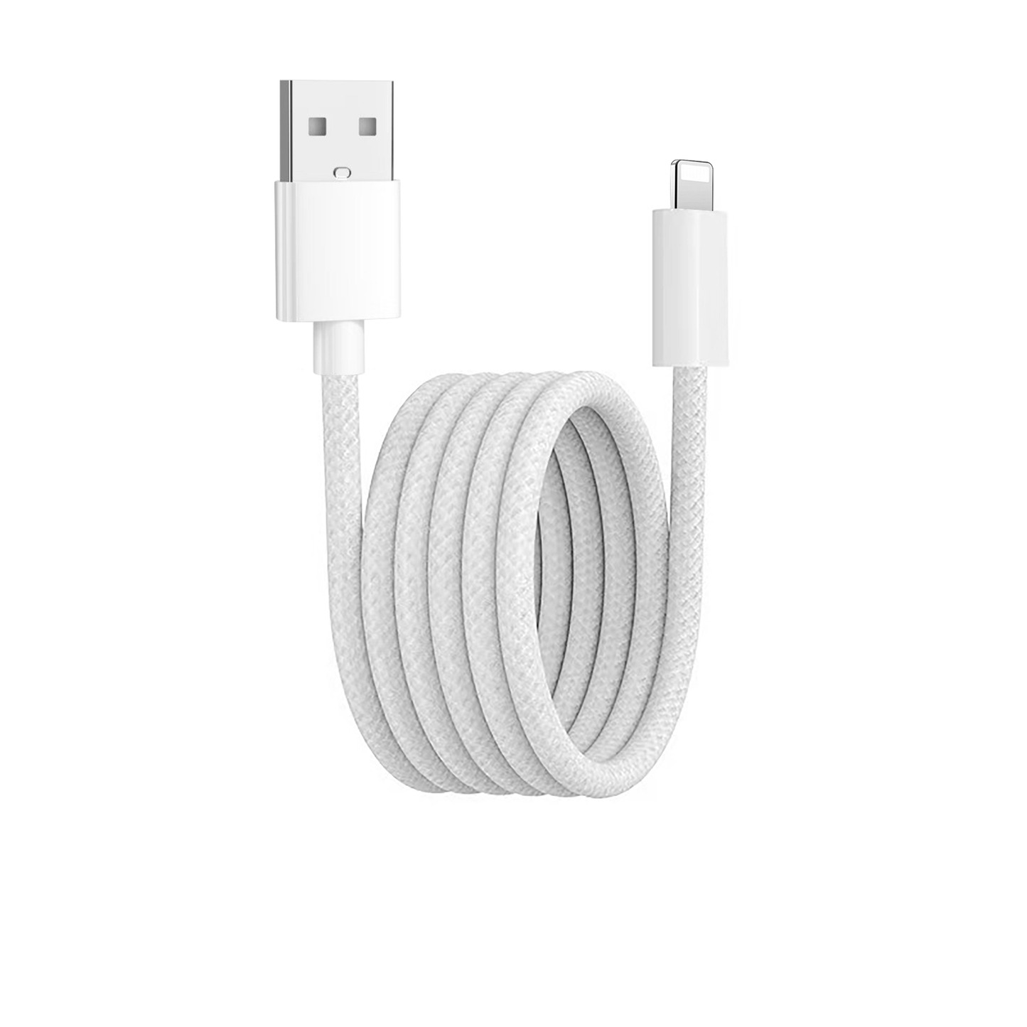 iN Tech USB-A to Lightning Cable - iPhone Charger Nylon Braided Cable - DSL