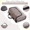 iN Premium Picnic Blanket Waterproof Backing - Waterproof Picnic Mat with Carrying Handle - Sand proof - Machine Washable -Generous Size 132cm x132cm - DSL