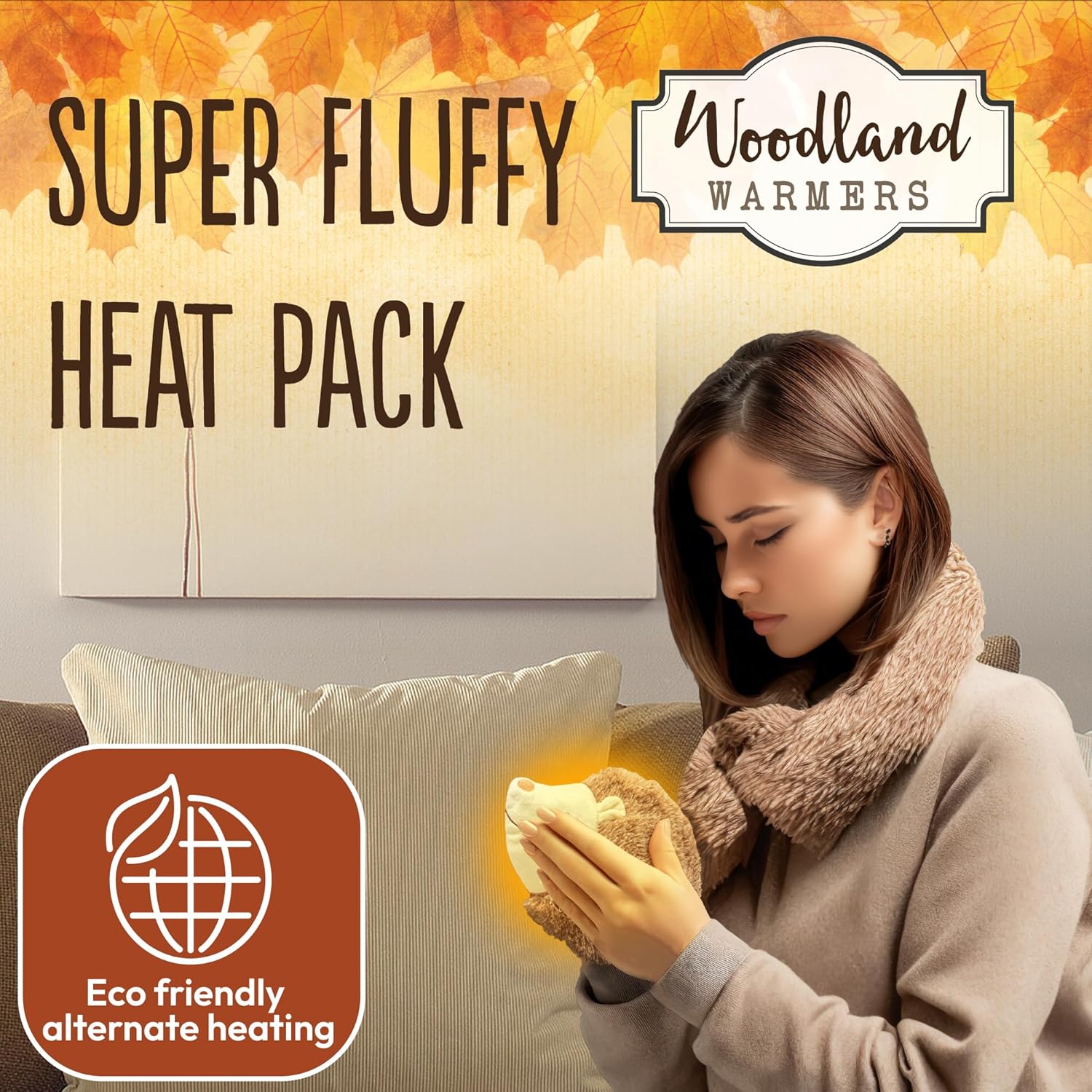 Microwavable Plush Wheat & Lavender Heat Pack | Heating Pads | Heatable (Fox) - DSL