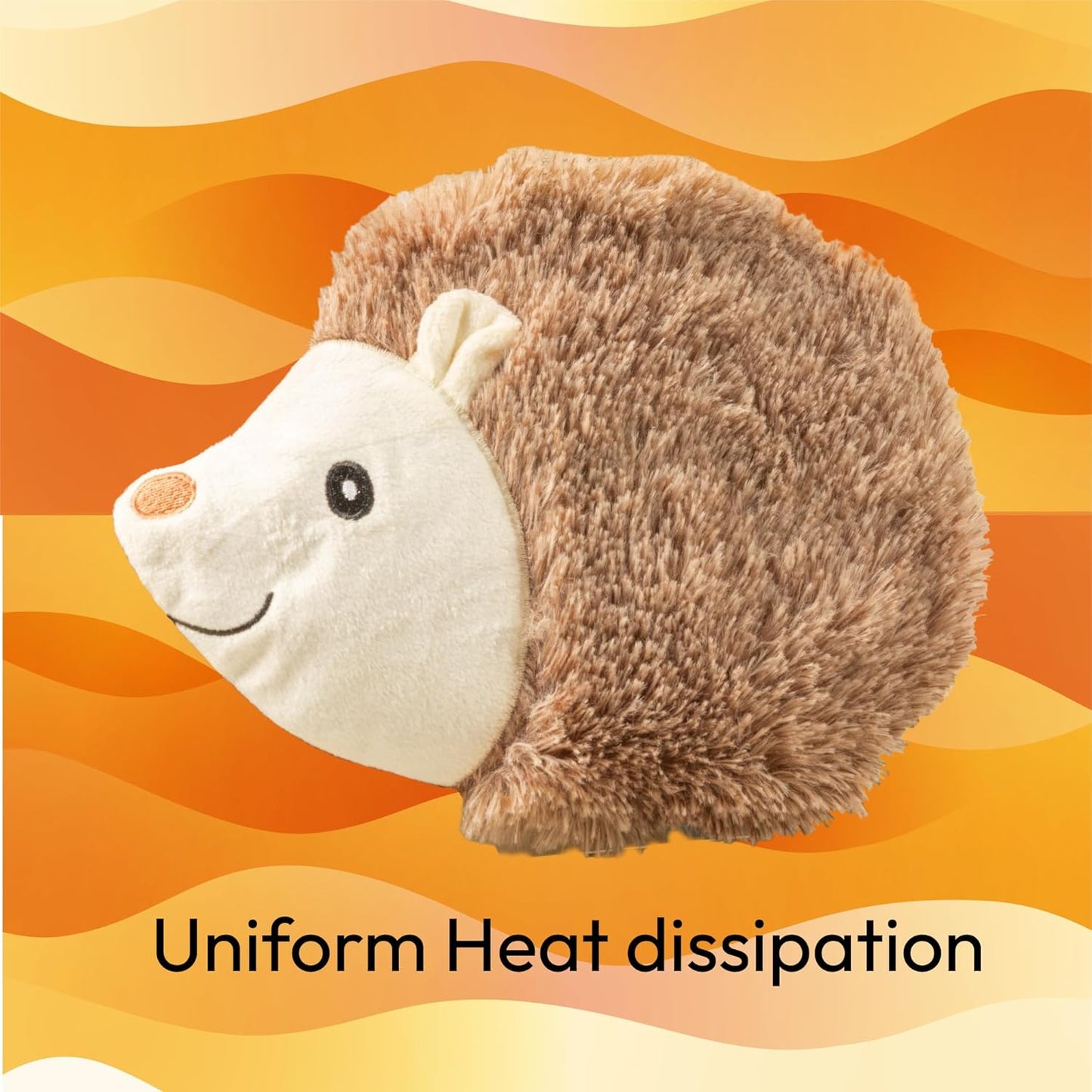 Microwavable Plush Wheat & Lavender Heat Pack | Heating Pads | Heatable (Hedghog) - DSL