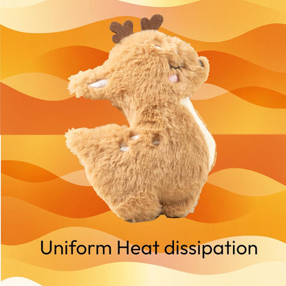 Microwavable Plush Wheat & Lavender Heat Pack | Heating Pads | Heatable (Deer) - DSL