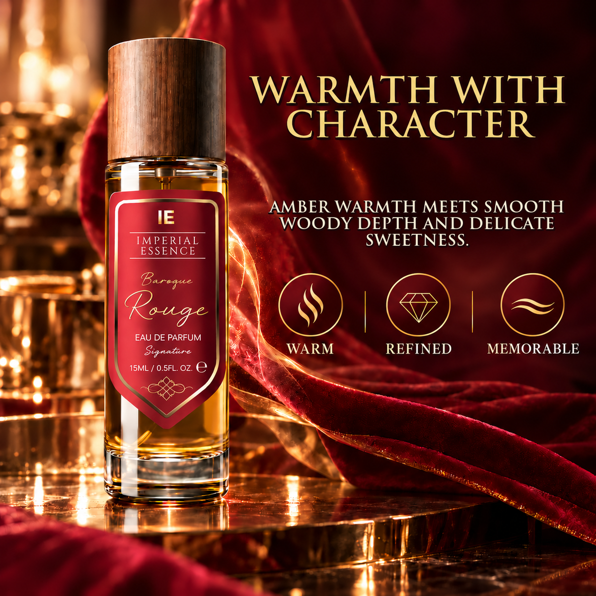 Travel Perfume 15ml – Unisex Long Lasting Eau de Parfum Signature Perfume for Men & Women - DSL