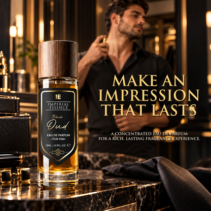 Travel Perfume 15ml – Long Lasting Eau de Parfum Fragrance Spray, Pocket-Sized Mini Perfume for Men