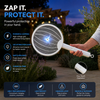 3-in-1 Rechargeable Bug Zapper Racket