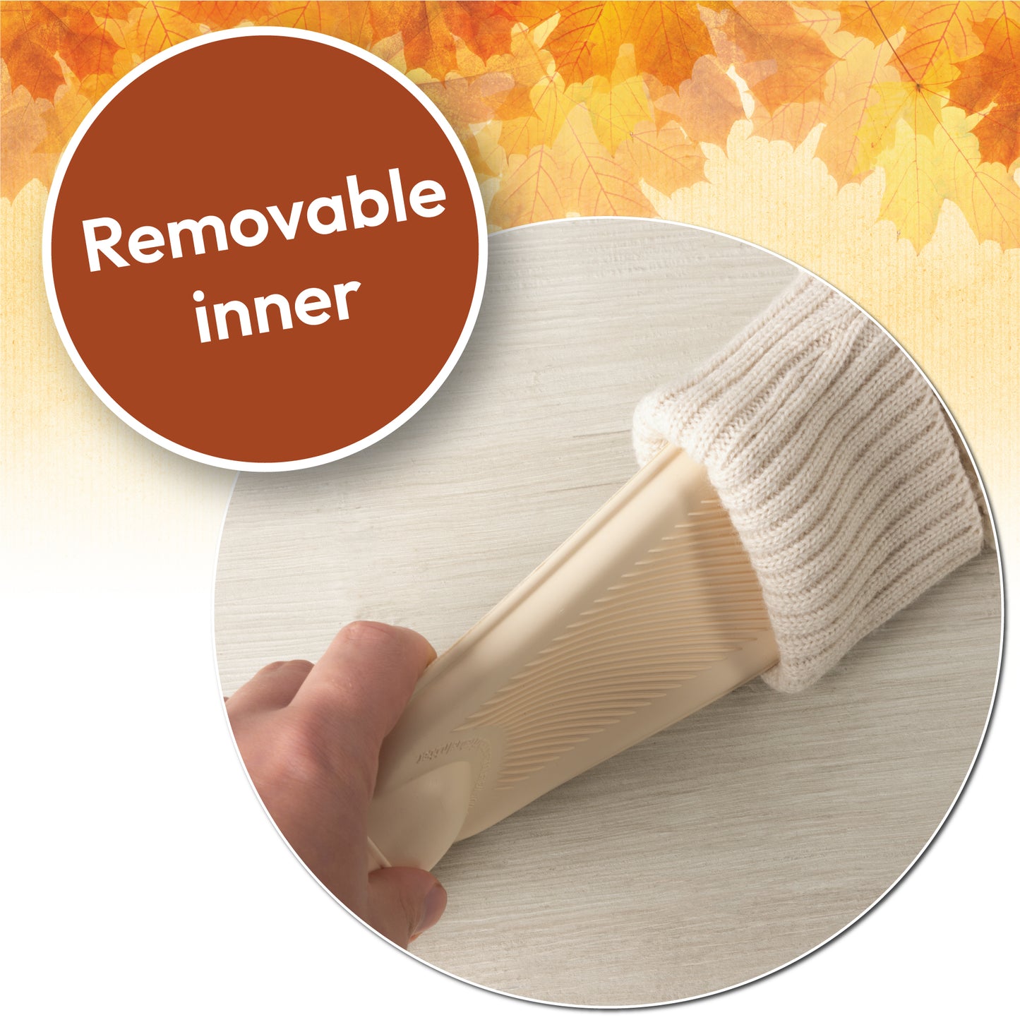 Cosy Hot Water Bottle with Super Soft Fleece - DSL