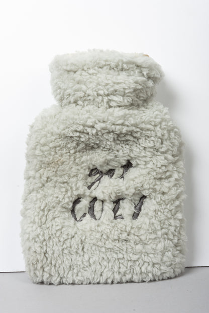 Mini Hot Water Bottle with Super Soft Cover – Travel Size