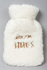 Mini Hot Water Bottle with Super Soft Cover – Travel Size