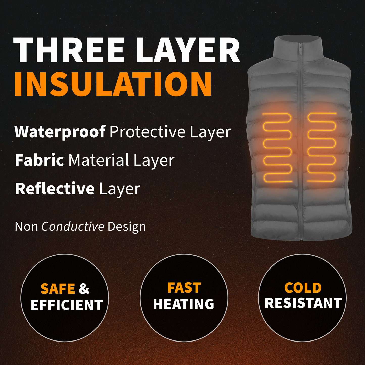 Heated Gilet for Men & Women -iN Style - DSL