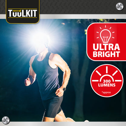 Head Torch | Headlamp | Motion Sensor Headtorch | Lightweight Headtorch - DSL