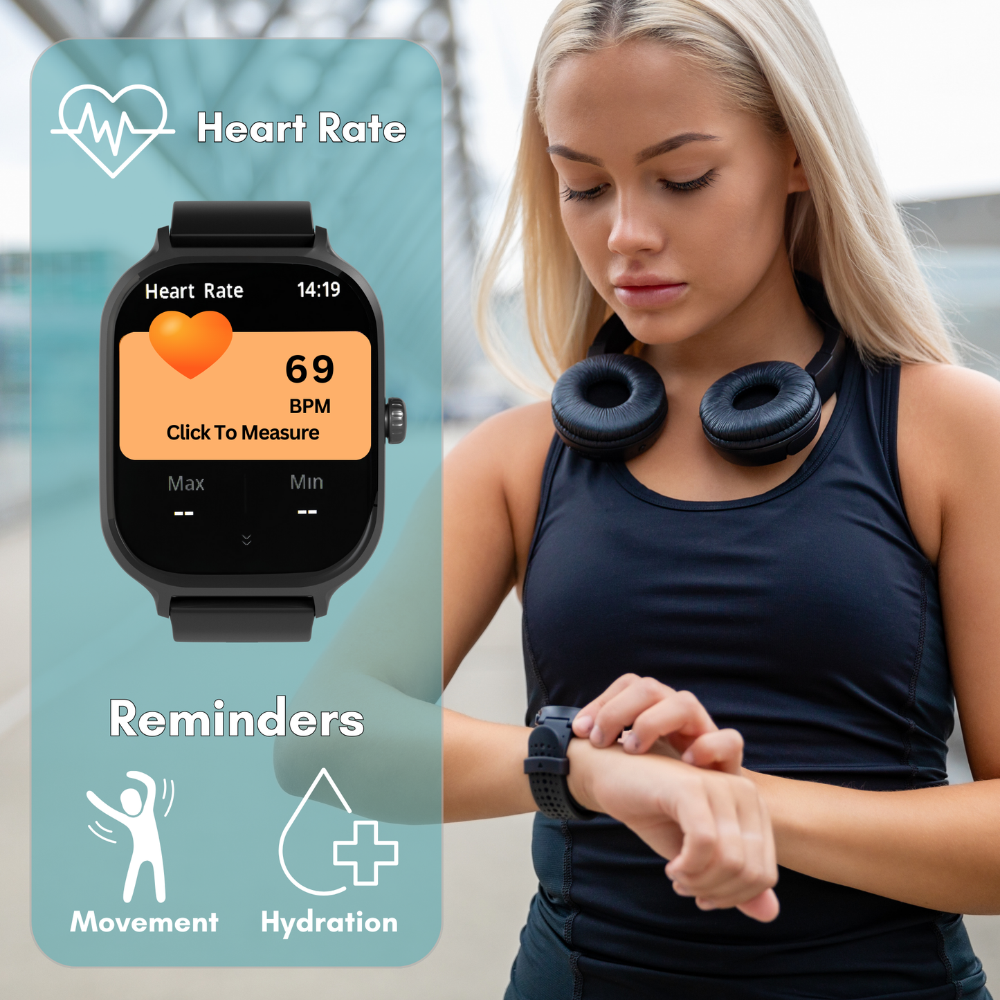 Smart Watch | Fitness Smart Watch - DSL