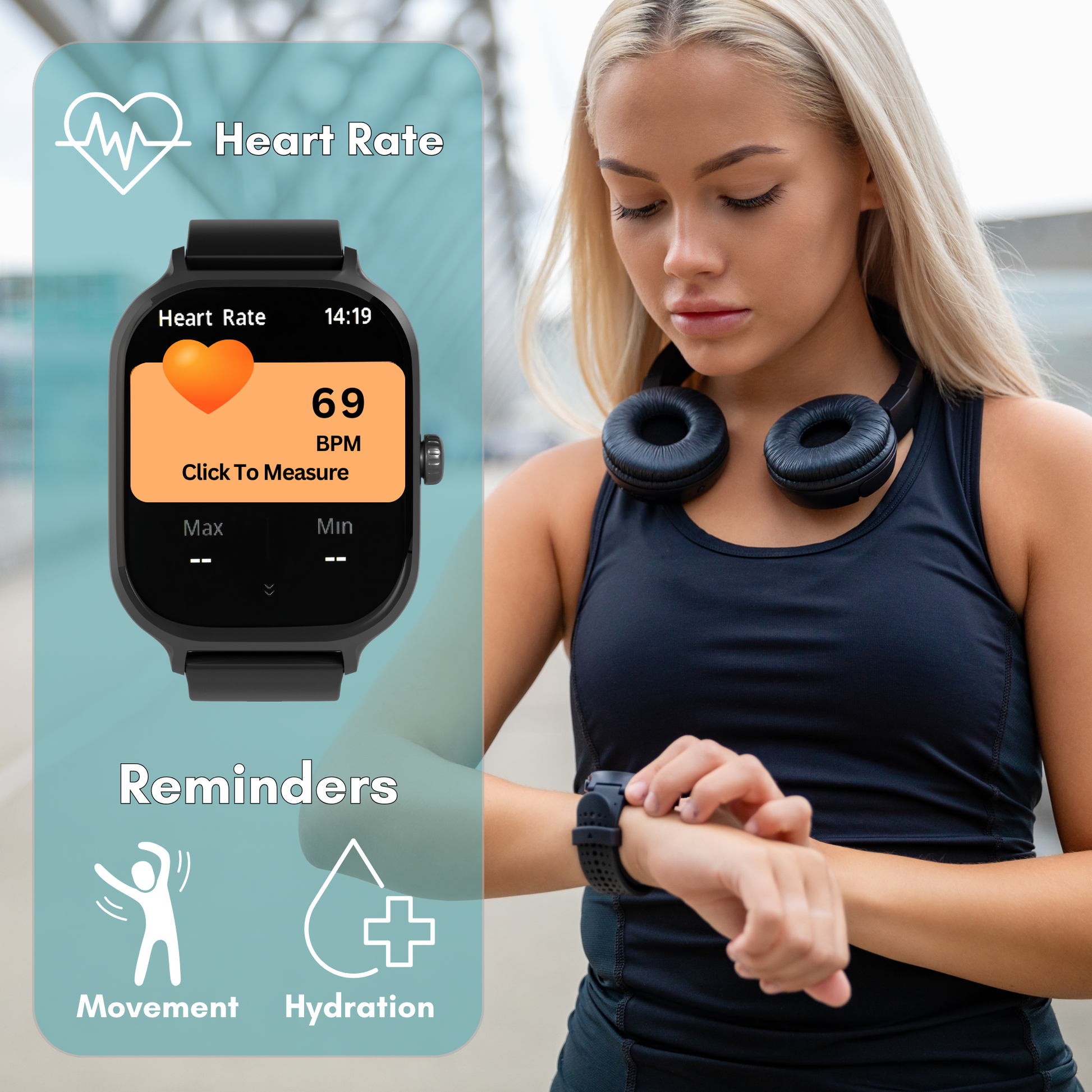 Smart Watch | Fitness Smart Watch - DSL