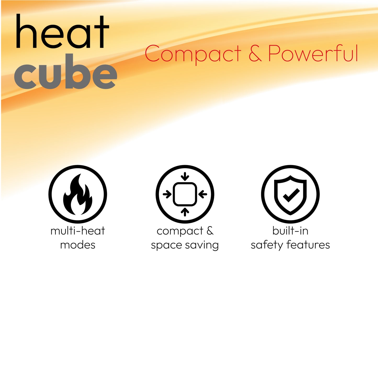 Compact Electric Heater (1000W) - DSL