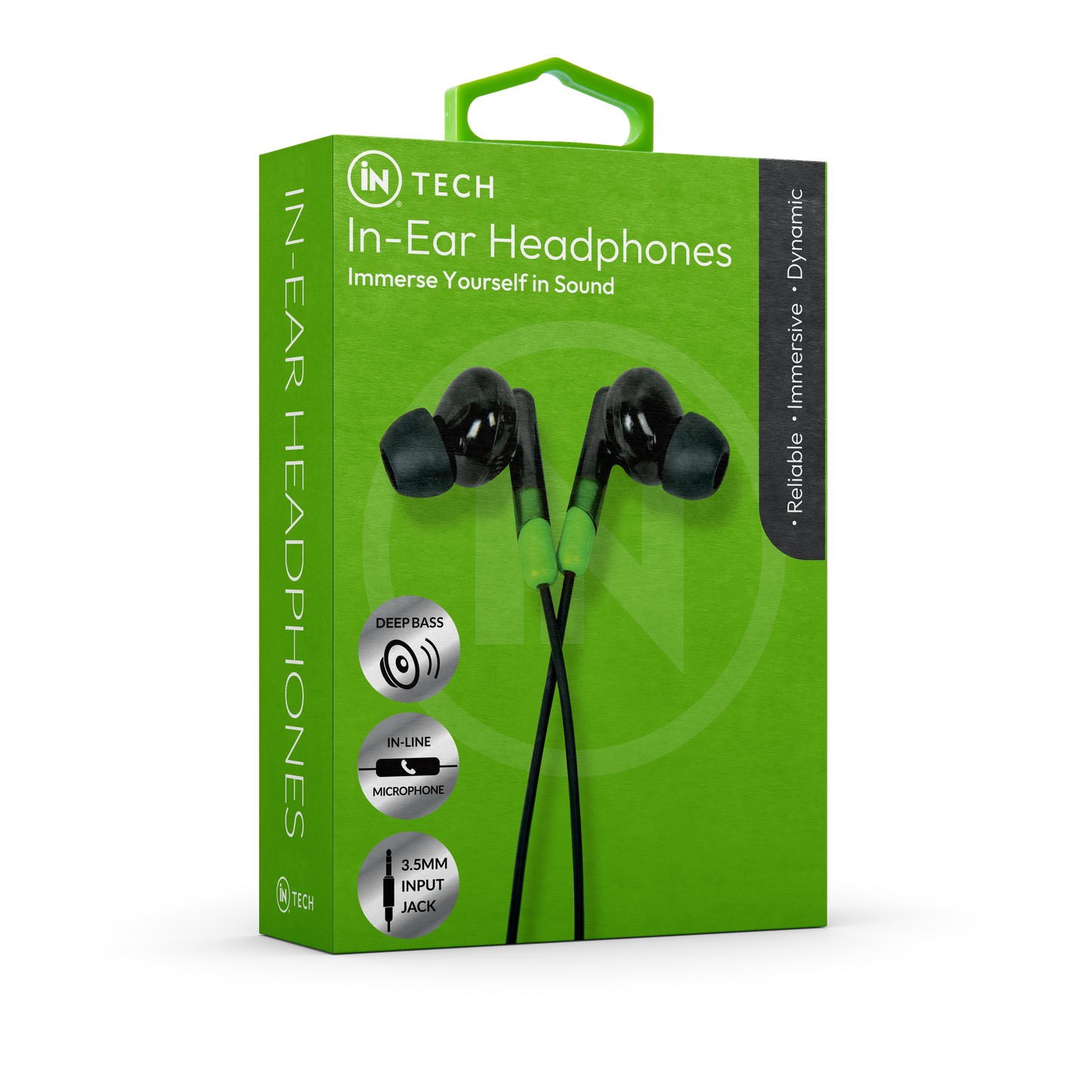 iN Tech Wired Earphones With Mic