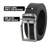 Smart Casual Jeans Black Belt for Men - JCB - DSL