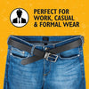 Smart Casual Jeans Black Belt for Men - JCB - DSL