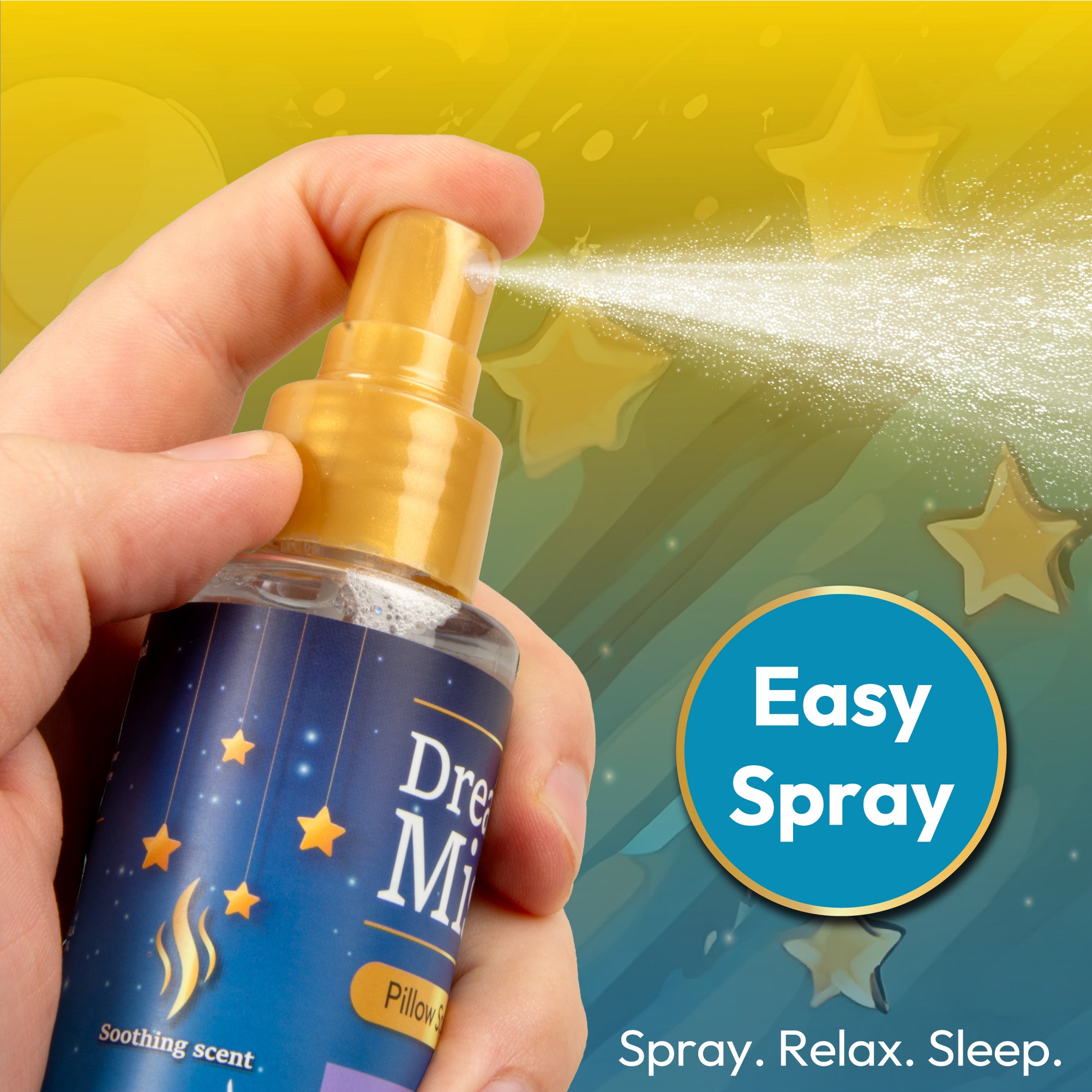 Dream Mist Pillow Spray | Infused with Eucalyptus, Tea Tree Oil & Peppermint - DSL