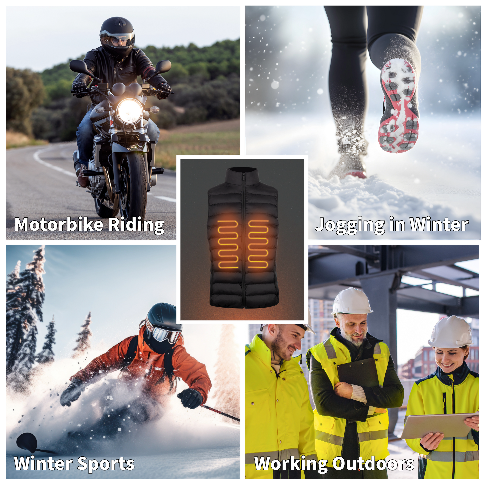 Heated Gilet for Men & Women -iN Style - DSL