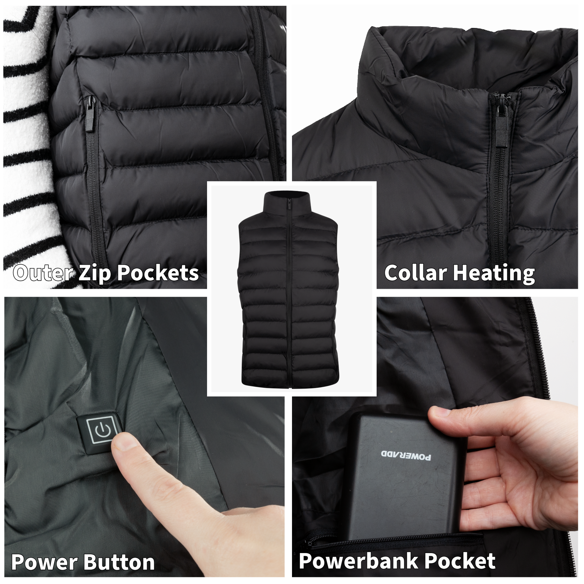 Heated Gilet for Men & Women -iN Style - DSL
