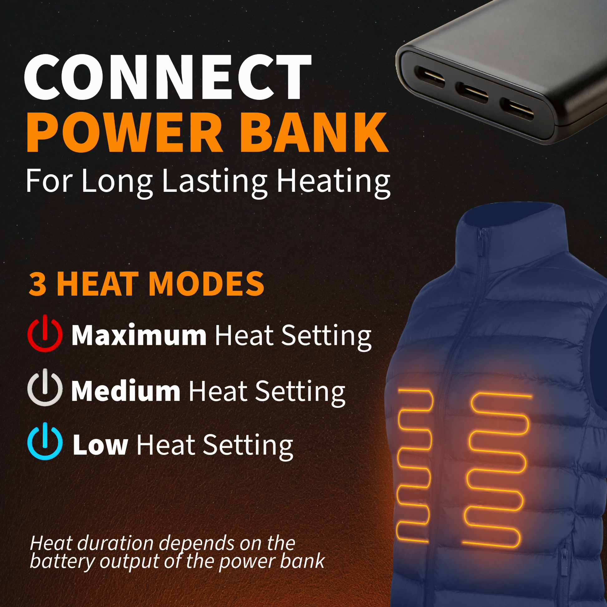 Heated Gilet for Men & Women -iN Style - DSL