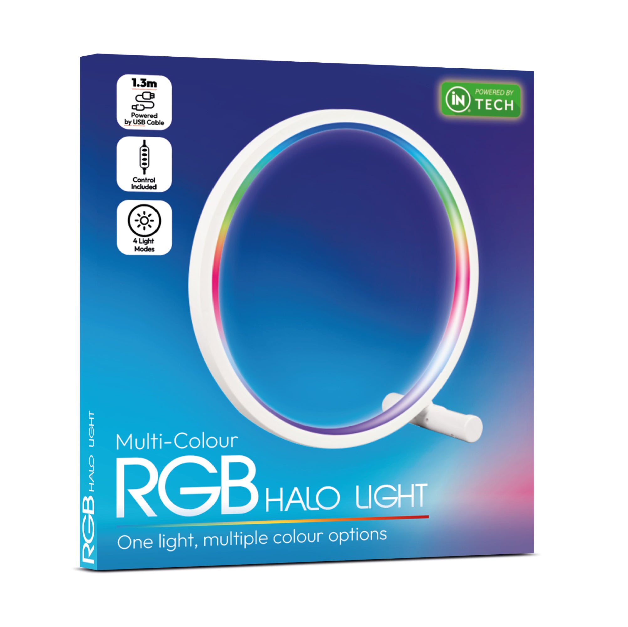 iN LED Table Lamp | Colour Changing RGB LED Bedside Lamp - DSL