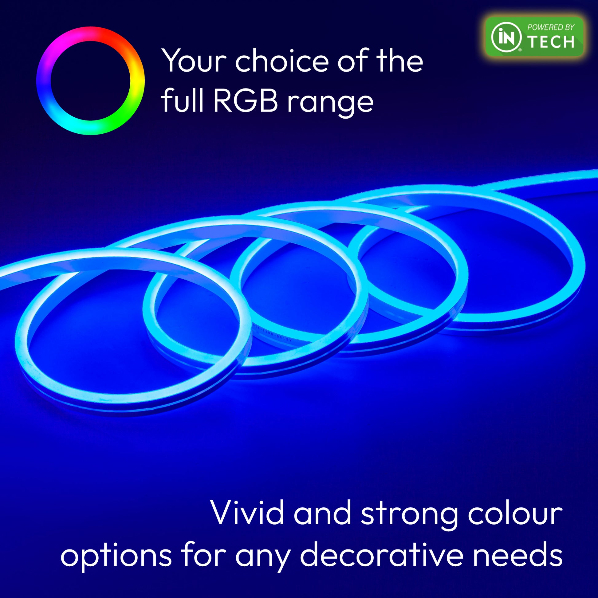 LED Strip Light - RGB Colour Changing Light with Remote - DSL
