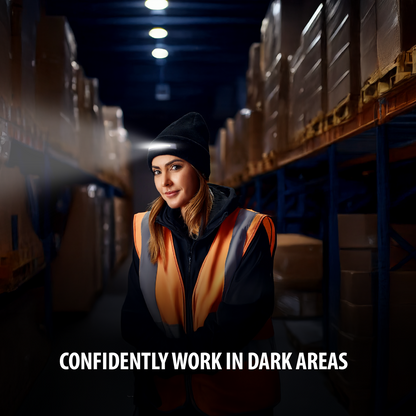 Therma Super Bright Light Band - COB Led Beanie Hat