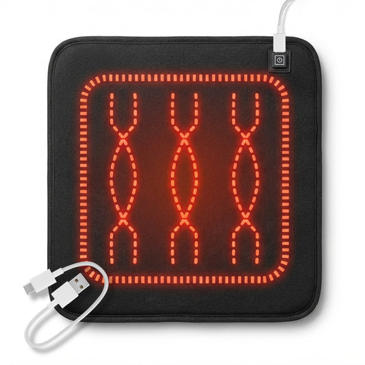 iN Universal Heated Seat Cushion | Portable Heating Pad with Adjustable Temperature  44X44cm