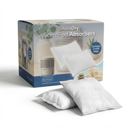 iN Moisture Absorber Refill Bags, Refillable Dehumidifier Bags for Damp & Condensation Control - DSL