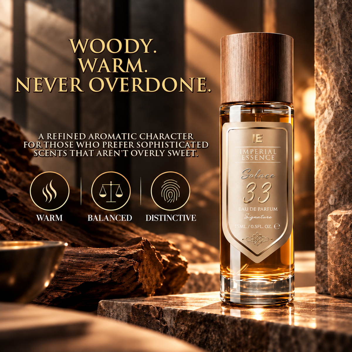 Travel Perfume 15ml – Unisex Long Lasting Eau de Parfum Signature Perfume for Men & Women - DSL