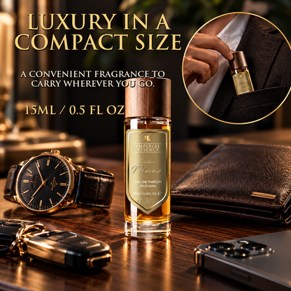 Travel Perfume 15ml – Long Lasting Eau de Parfum Fragrance Spray, Pocket-Sized Mini Perfume for Men