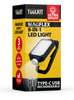TuuLKIT 8-in-1 Ultra Bright LED Work Light - Type-C USB Rechargeable