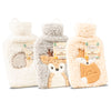 Hot Water Bottle with Soft Cover - Grey - DSL