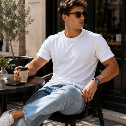 iN Cooling T-Shirts for Men Breathable Short Sleeve Summer T-Shirt, Stretch Fit, Moisture - Wicking