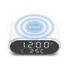 2-in-1 Digital Wireless Charging Alarm Clock | 15W Fast Qi Charger