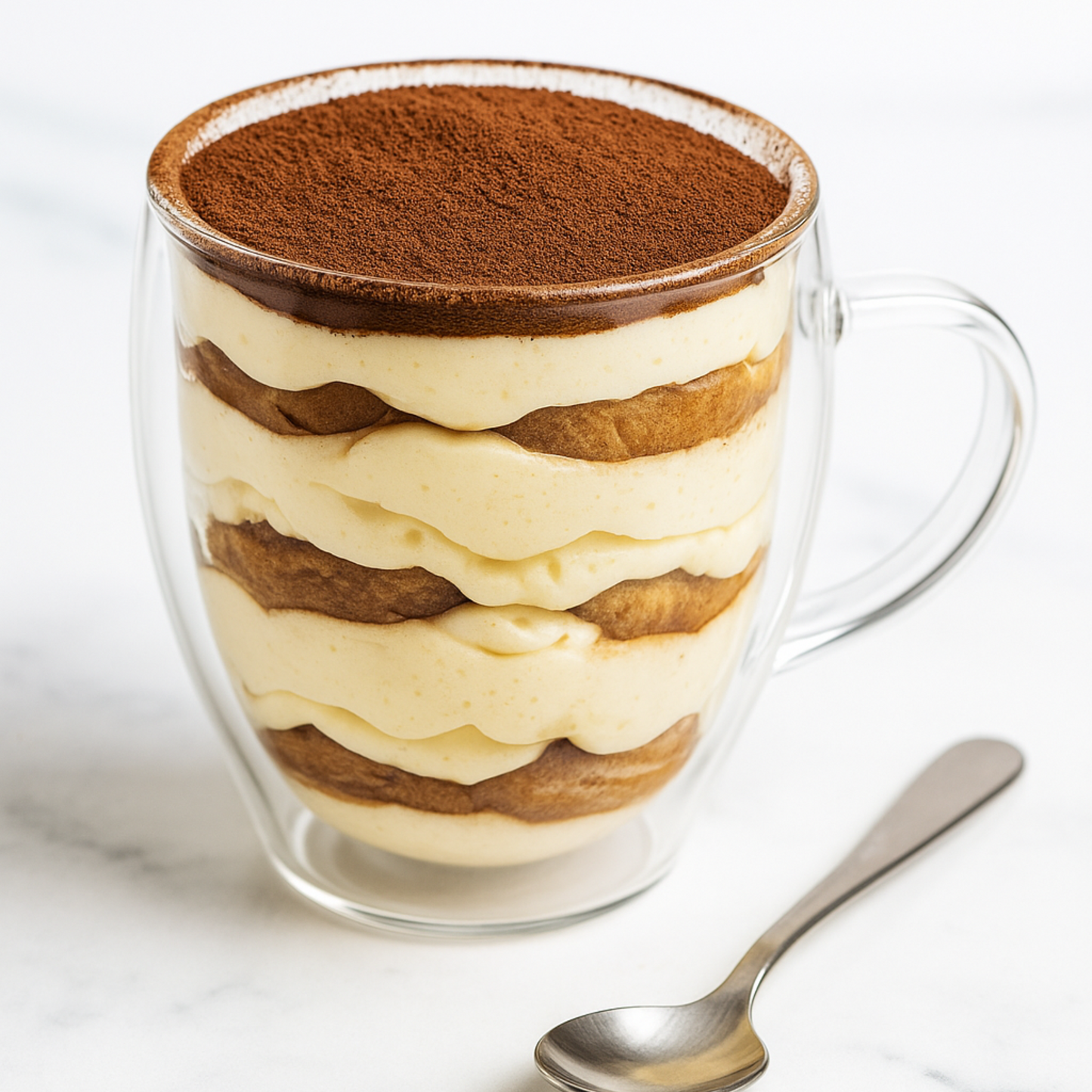 iN Insulated Glass Mug 350ml – Double Wall Borosilicate Glass Coffee Cup for Hot & Cold Drinks, Lightweight Heat Resistant Glassware for Latte, Tea, Cappuccino, Iced Coffee, Mocktails & Desserts - DSL