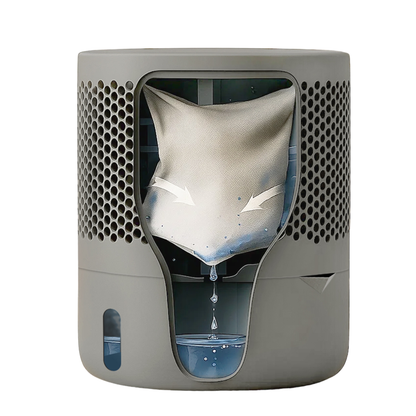 iN Dehumidifier with 2×300g Refillable Absorb Bags | UK Safety Compliant | Zero Energy Consumption Moisture Absorber