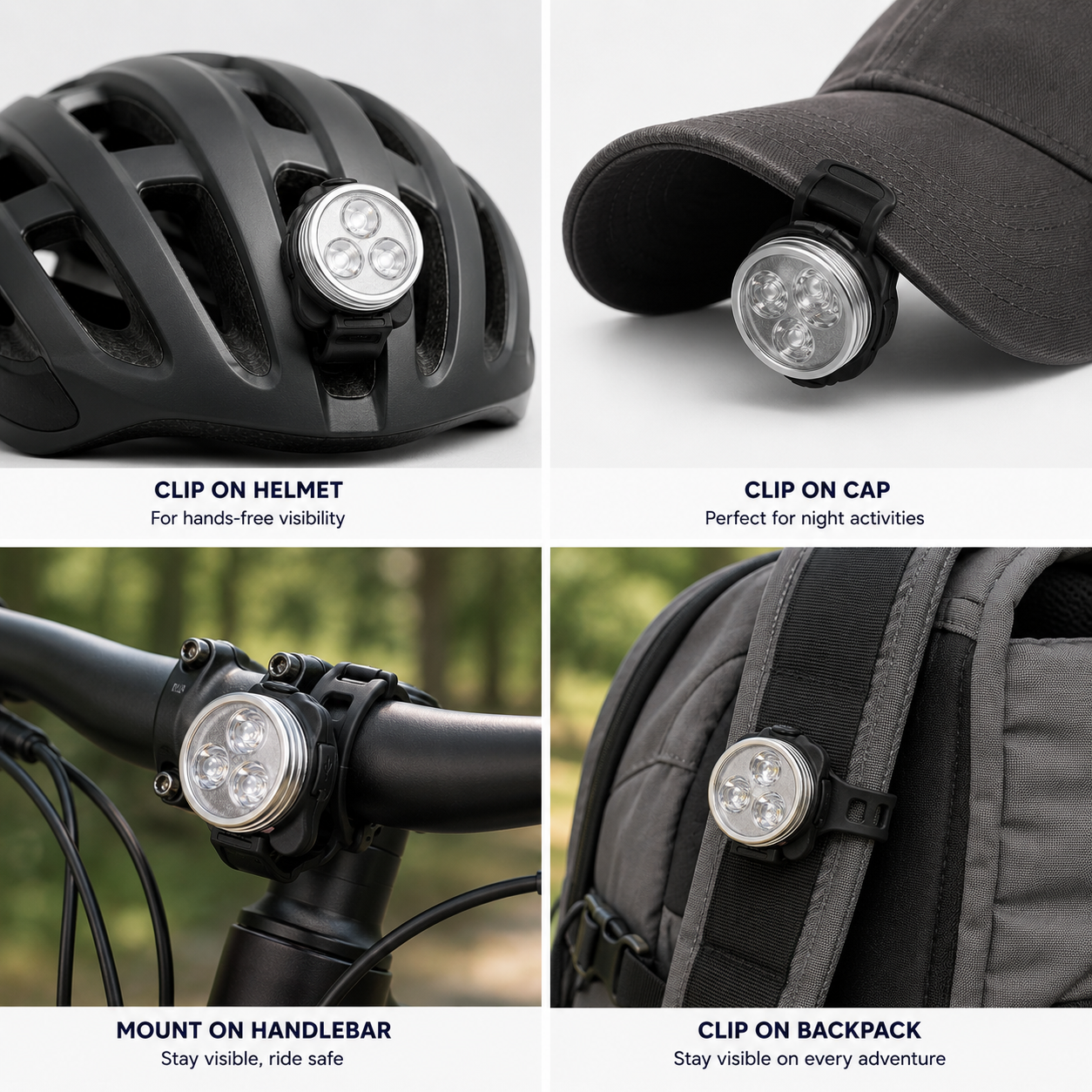 LED Clip-On Bike Lights - RoadPatrol