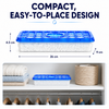 AeroDry Moisture Absorber 3 Pack, 500ml Disposable Dehumidifier Boxes